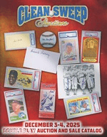 Clean Sweep Auction Catalog